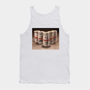 Dollar bills rolled up, illustration (F011/4650) Tank Top